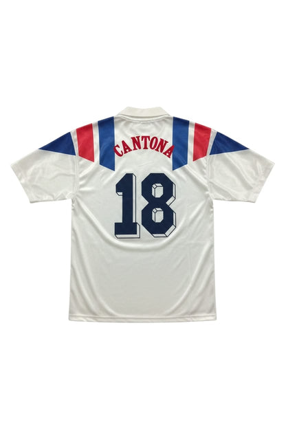 Camisa França 1992 Away Adidas Vintage Cantona #18 Rara G