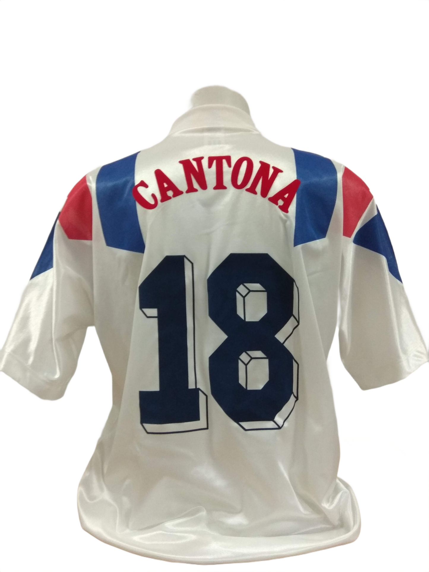 Camisa França 1992 Away Adidas Vintage Cantona #18 Rara G