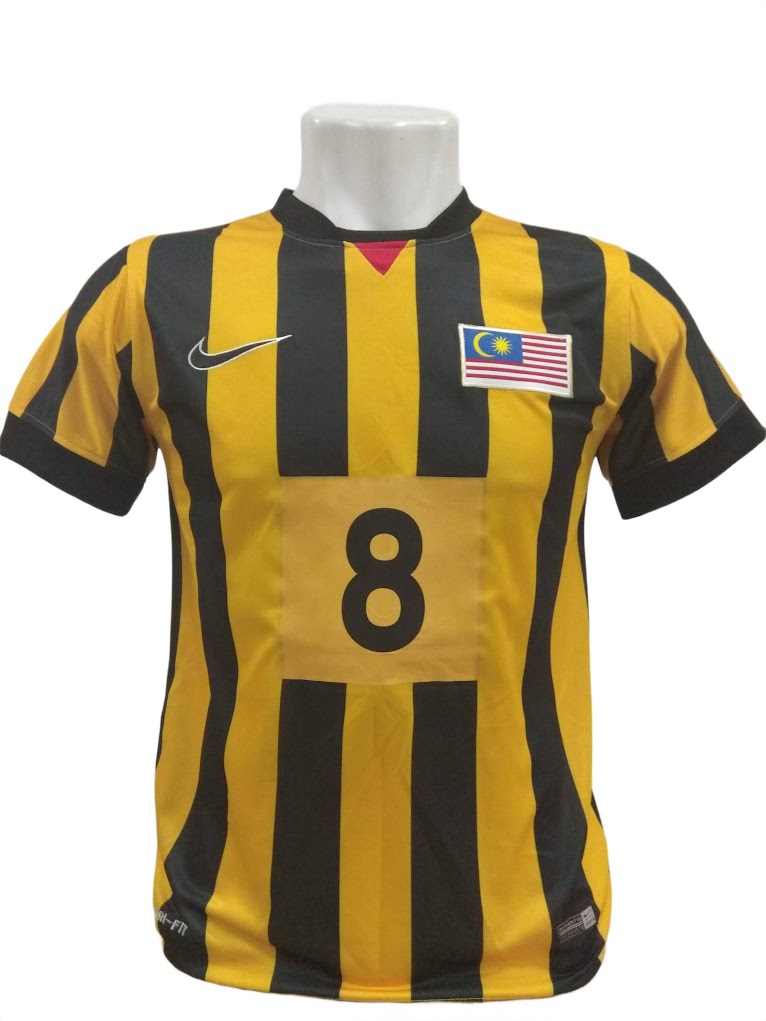 Raríssima Camisa Malásia Home 2014/2016 - #8 Safiq Rahim - Player - de Coleção