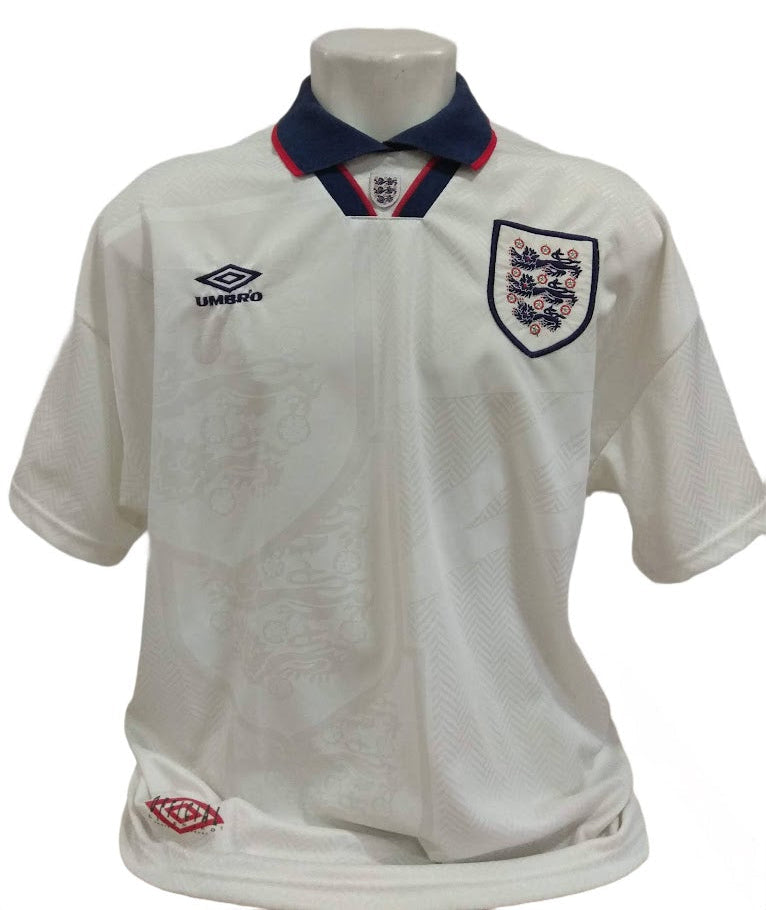 Espetacular Camisa Inglaterra 1993/1995 - #9 Les Ferdinand - Player - de Coleção