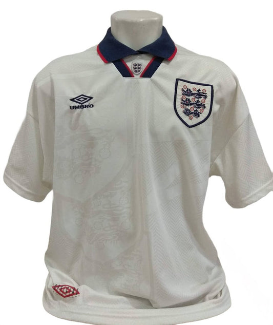 Espetacular Camisa Inglaterra 1993/1995 - #9 Les Ferdinand - Player - de Coleção