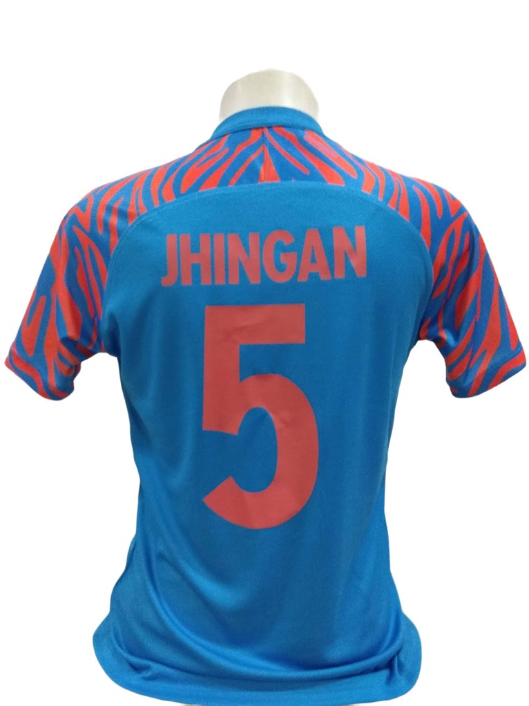 Raríssima Camisa da Índia - #5 Sandesh Jhingan - Player - de Coleção