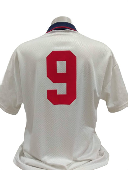 Espetacular Camisa Inglaterra 1993/1995 - #9 Les Ferdinand - Player - de Coleção
