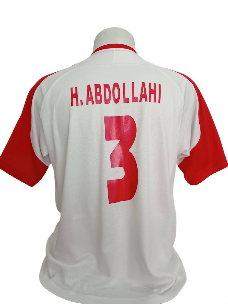 Raríssima Camisa do Irã - #3 Hassan Abdollahi - De Jogo - Beach Soccer - de Coleção