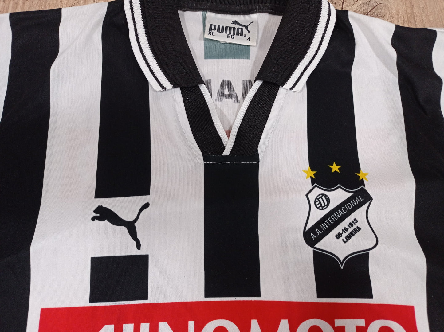 Linda Camisa Da Inter De Limeira - Puma - De Jogo - Anos 2000