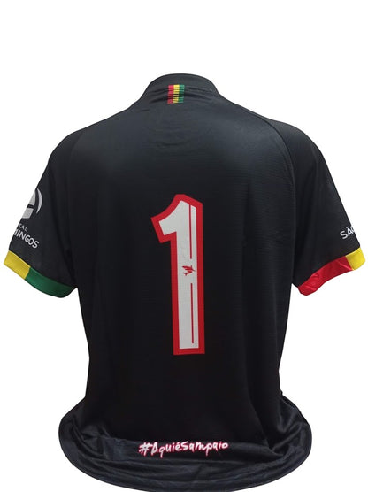 Camisa Sampaio Corrêa Goleiro 2019 Jogador Andrey #1 Rara G
