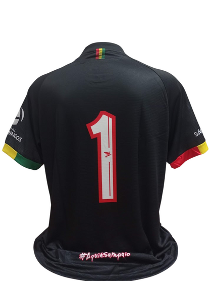 Camisa Sampaio Corrêa Goleiro 2019 Jogador Andrey #1 Rara G