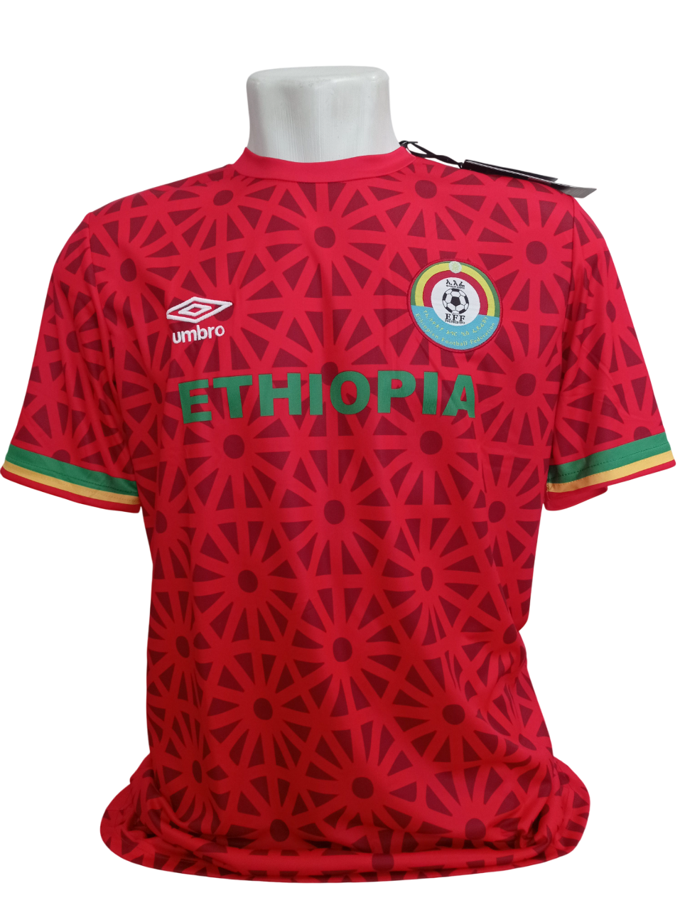 Rara Camisa da Etiópia - Ethiopia - Umbro