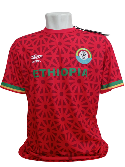 Rara Camisa da Etiópia - Ethiopia - Umbro