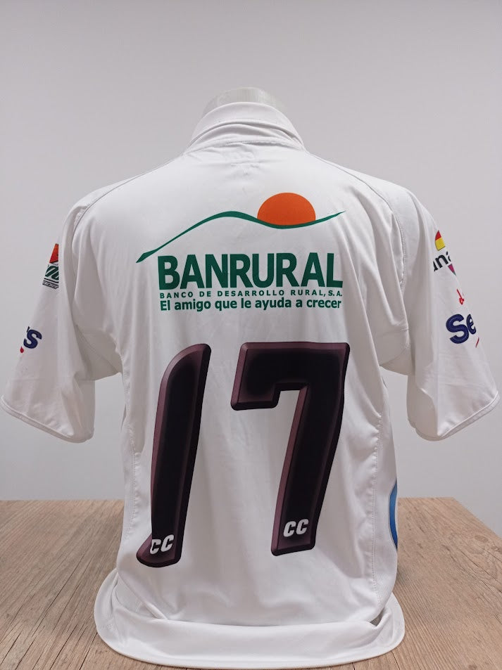 Rara Camisa do Comunicaciones - Guatemala - Usada em Jogo e Assinada