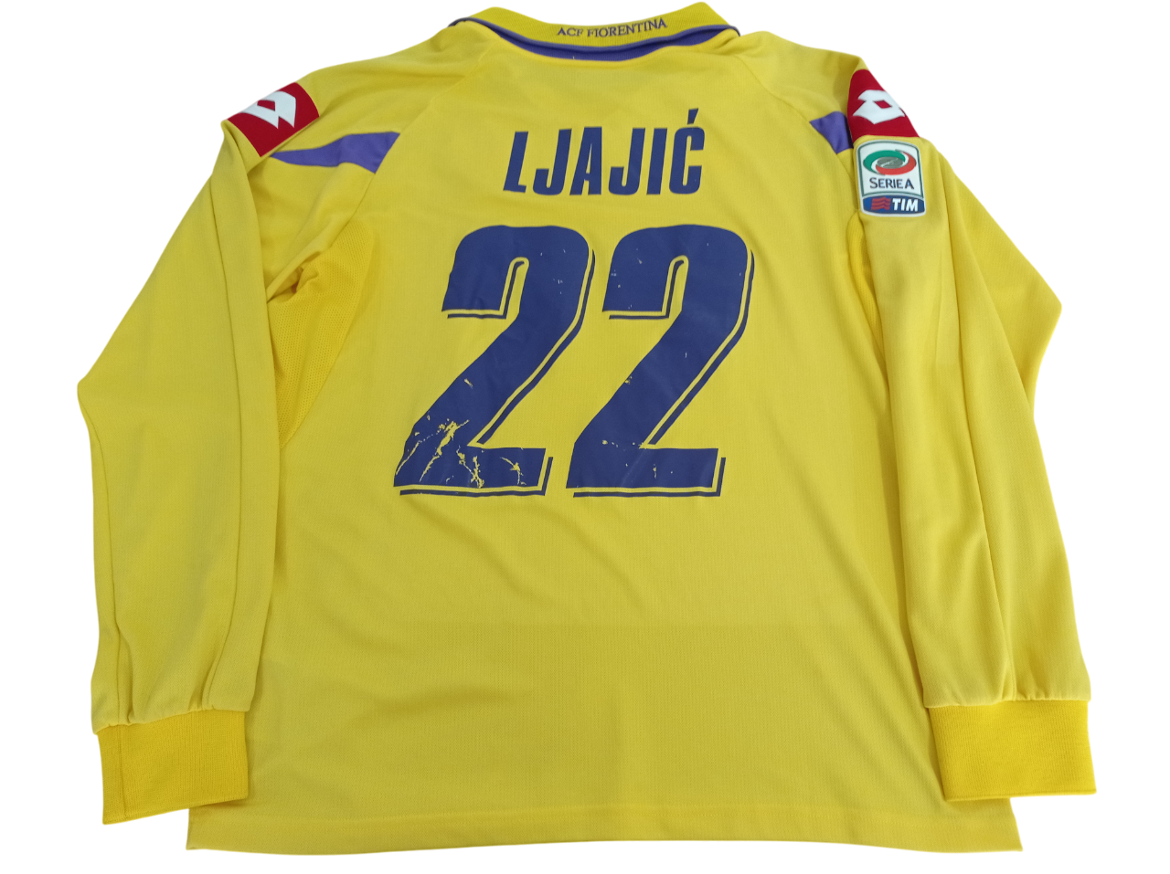 Raríssima Camisa da Fiorentina - Itália - de Jogo - de Coleção!