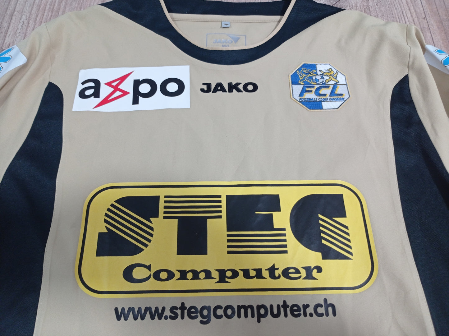 Luzern Shirt – Away – 2007/2008 - Long Sleeve - Match Shirt - Switzerland