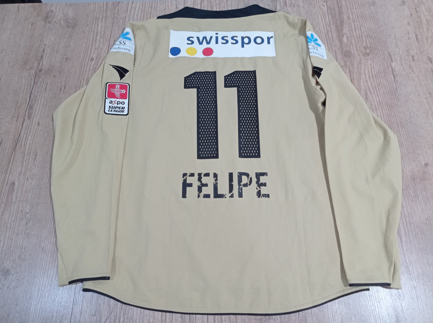Luzern Shirt – Away – 2007/2008 - Long Sleeve - Match Shirt - Switzerland