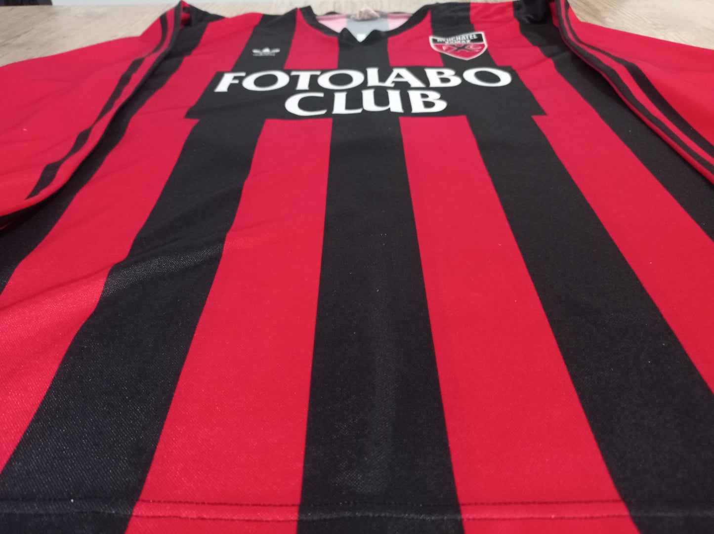 Neuchatel Xamax – Home – 1992/1993 Camisa Espetacular Usada em Jogo