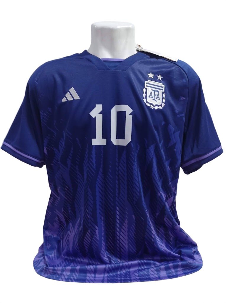 Camisa Away Argentina Copa 2022 - #10 Messi - Rara