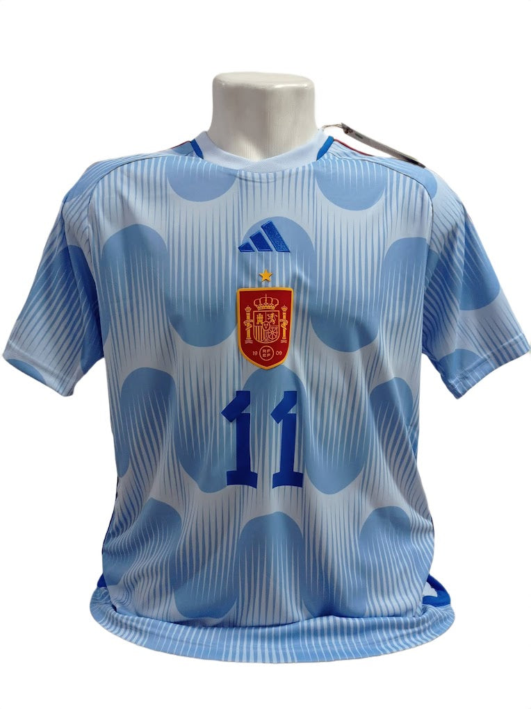 Camisa Espanha Copa do Mundo 2022 - Ferran Torres #11