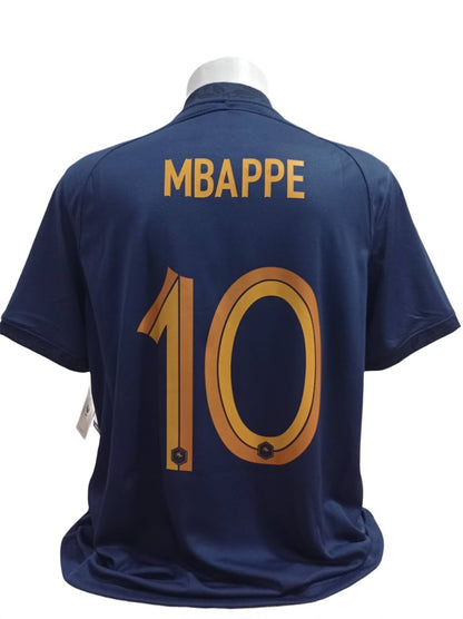 Camisa França Copa do Mundo 2022 - Mbappe #10