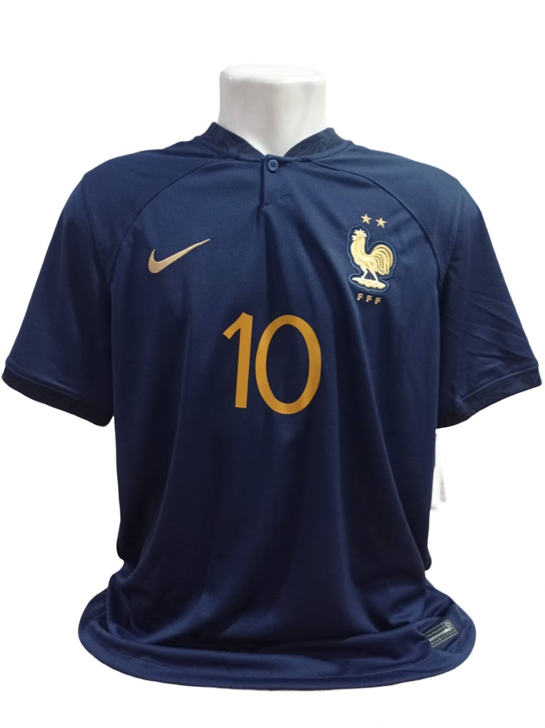 Camisa França Copa do Mundo 2022 - Mbappe #10