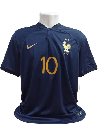 Camisa França Copa do Mundo 2022 - Mbappe #10