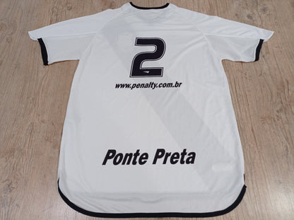 Ponte Preta Shirt - Match Shirt - 2002/2003 Season