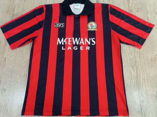 Rare Blackburn Rovers Away Shirt 1992/1994 - Asics