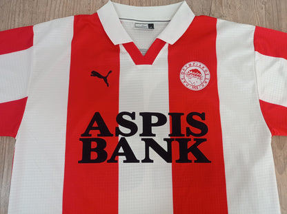 Rare Olympiacos Match Shirt - Home - 1999/2000 - Greece