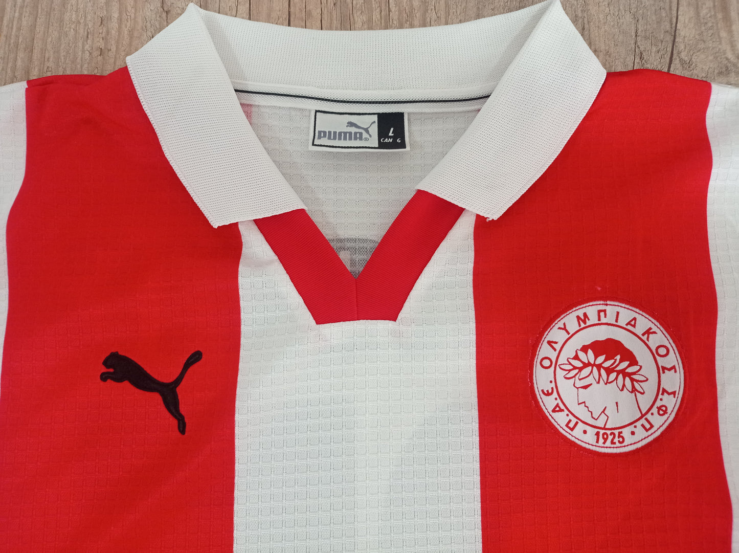 Rare Olympiacos Match Shirt - Home - 1999/2000 - Greece