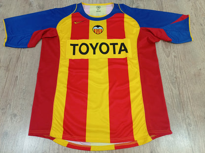 Rare Valencia Third Shirt - 2004/2005 #4 Roberto Ayala