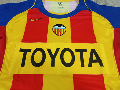 Rare Valencia Third Shirt - 2004/2005 #4 Roberto Ayala