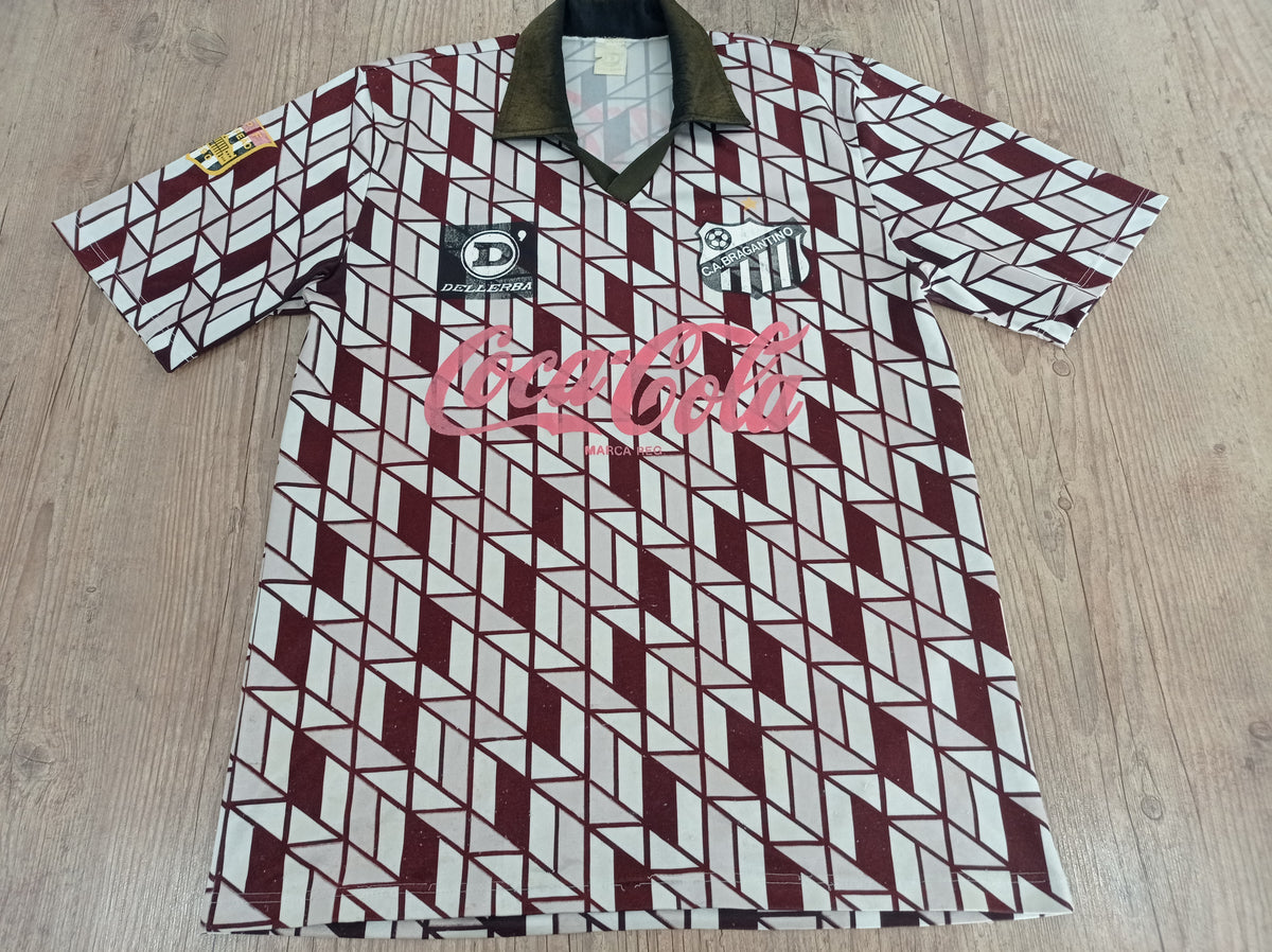 Bragantino Shirt - Carijó - 1990 Coca-Cola – Garrincha Shirts