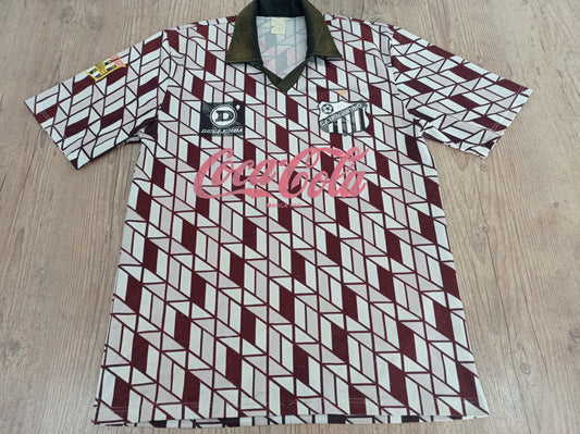 Camisa do Bragantino - Carijó - 1990 Coca-Cola
