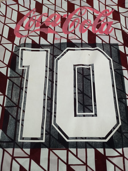 Bragantino Shirt - Carijó - 1990 Coca-Cola