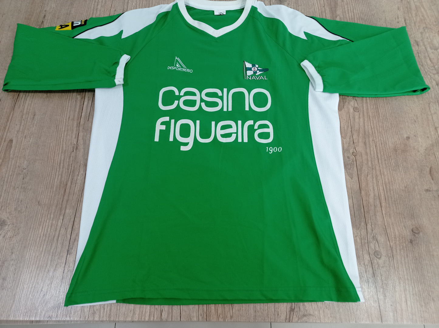 Naval 1st of May Match Shirt - Portugal - Home - 2006/2007 Long Sleeves