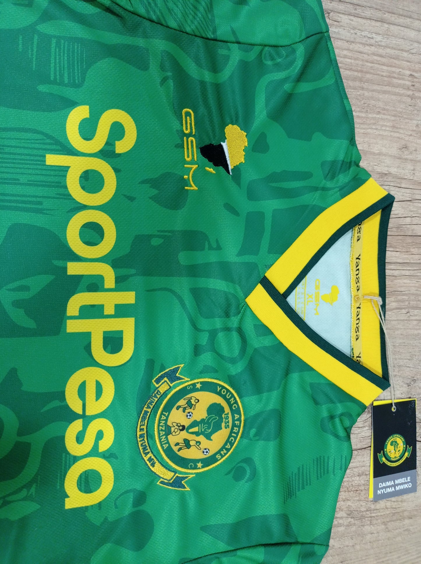 Very rare Young Africans shirt - Tanzania - 2022 - Player model