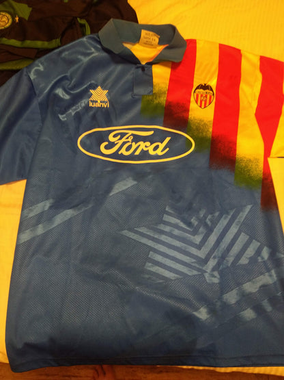 Valencia 1995-96 Purple Shirt