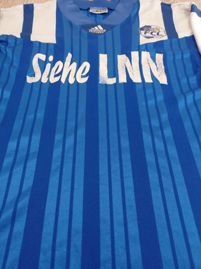 Rara Camisa FC Luzern  – Suíça - Usada em Jogo Anos 90! - de Coleção!