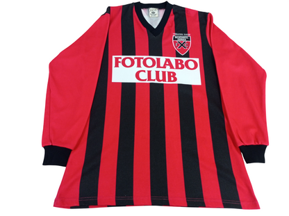 Rare Neuchatel Xamax Shirt - Special Champion Edition - 1987/1988 - Switzerland - Long Sleeves