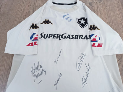 Botafogo Shirt - Away - 2005 Match - Autographed by Idols