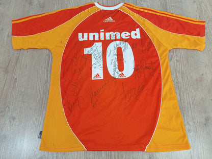 Camisa do Fluminense - 2002 - Centenário - assinada por ídolos