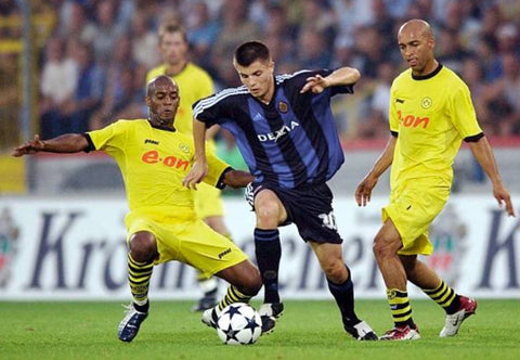 Borussia Dortmund · Titular 2003/04 · Match Worn · #6 Flávio Conceição