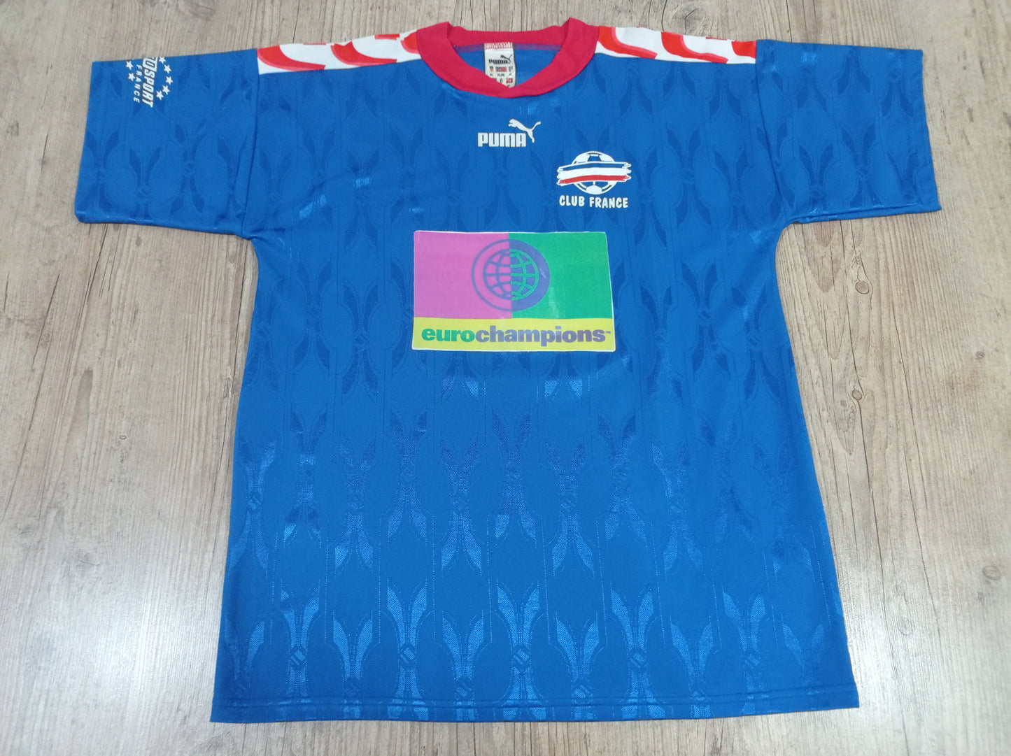 Espetacular Camisa - Seleção da França - Seniors - de Jogo  Anos 90 - Jeannol - de Coleção!