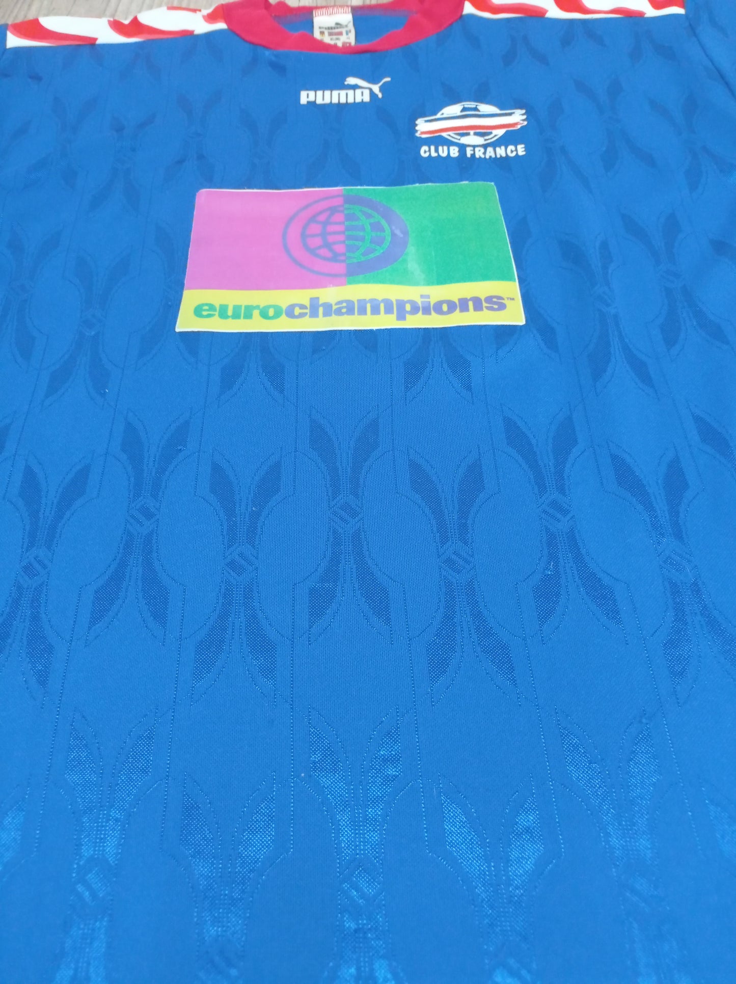 Espetacular Camisa - Seleção da França - Seniors - de Jogo  Anos 90 - Jeannol - de Coleção!