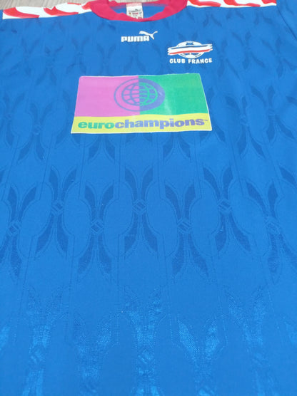 Espetacular Camisa - Seleção da França - Seniors - de Jogo  Anos 90 - Jeannol - de Coleção!