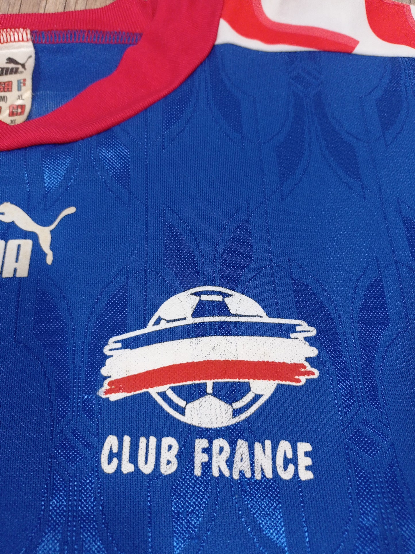 Espetacular Camisa - Seleção da França - Seniors - de Jogo  Anos 90 - Jeannol - de Coleção!