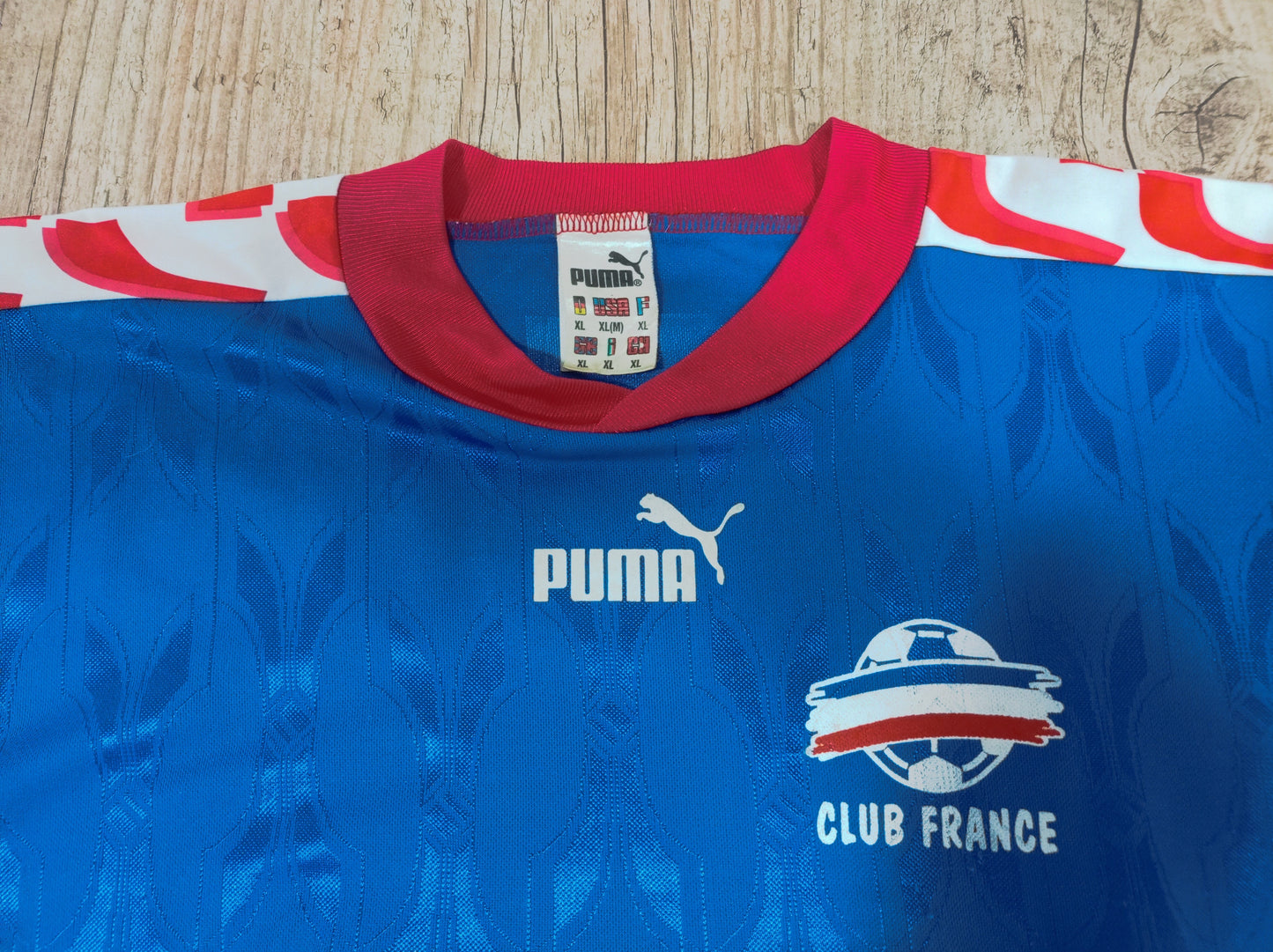 Espetacular Camisa - Seleção da França - Seniors - de Jogo  Anos 90 - Jeannol - de Coleção!