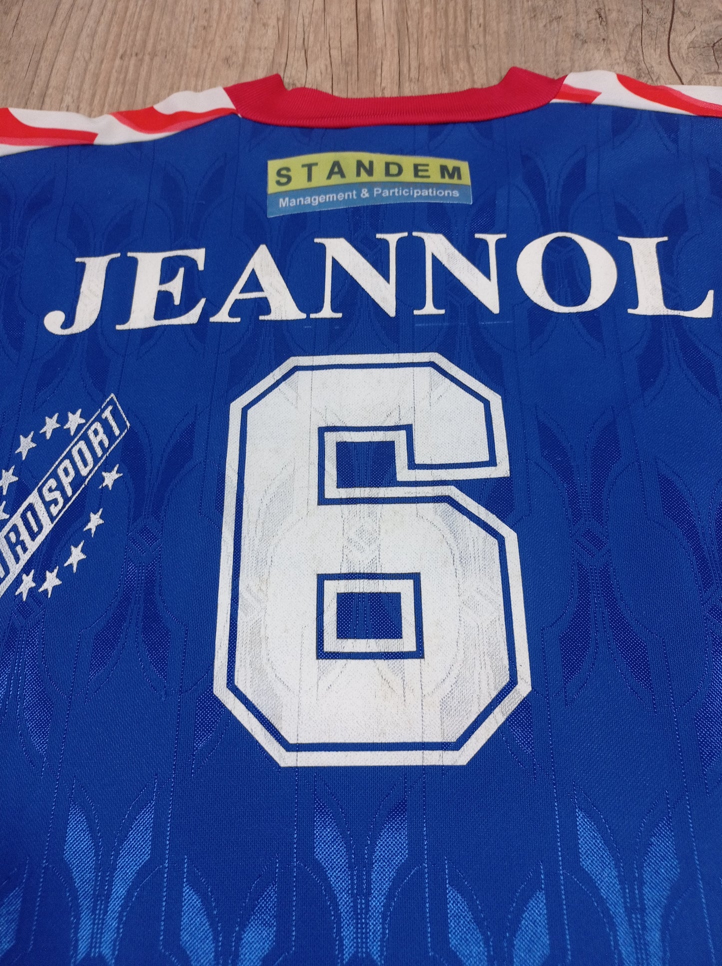 Espetacular Camisa - Seleção da França - Seniors - de Jogo  Anos 90 - Jeannol - de Coleção!
