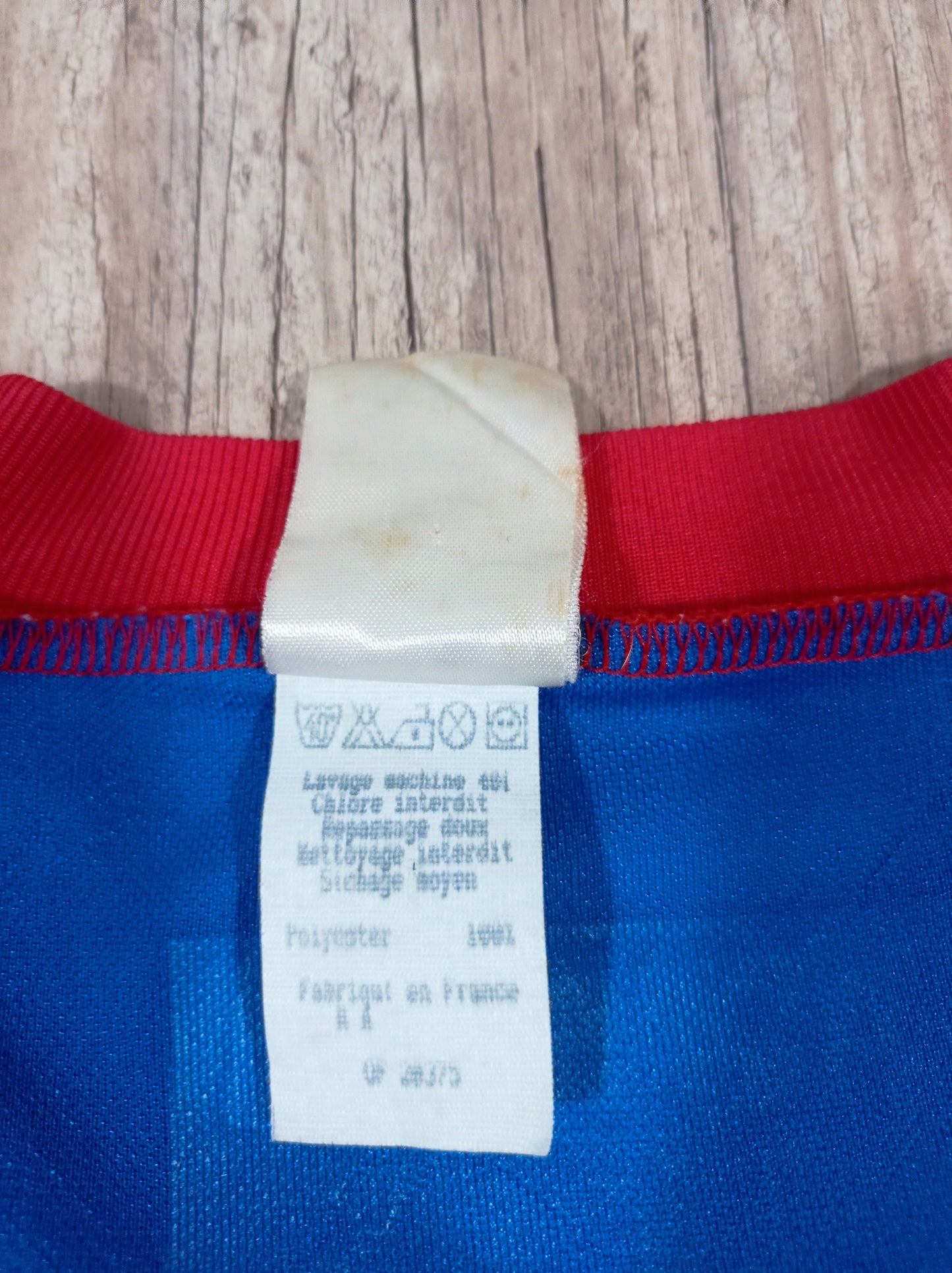 Espetacular Camisa - Seleção da França - Seniors - de Jogo  Anos 90 - Jeannol - de Coleção!