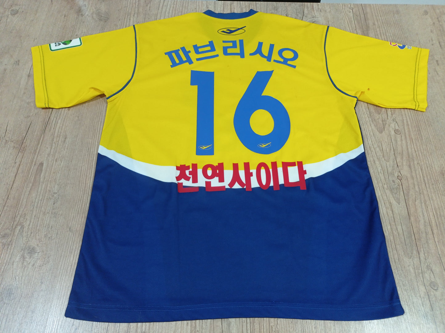 Rara Camisa Seongnam Ilhwa - Coréia do Sul - Usada em Jogo - de Coleção!