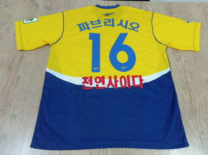 Rara Camisa Seongnam Ilhwa - Coréia do Sul - Usada em Jogo - de Coleção!