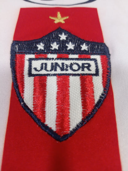 Rare Junior Barranquilla Shirt - Colombia - Home - 2010 - Long Sleeve - Match Shirt